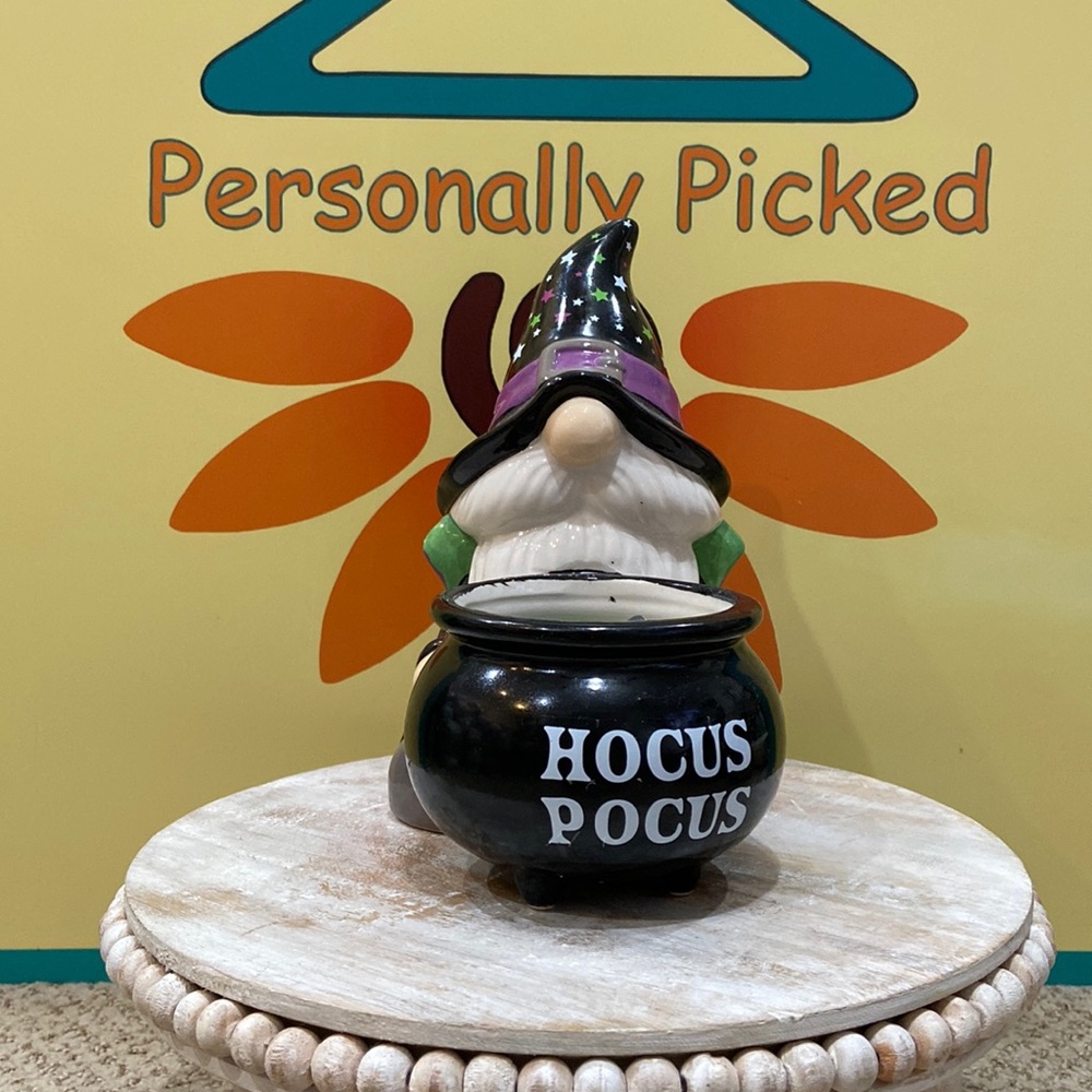 Martha Stewart Gnome Cauldron Candle